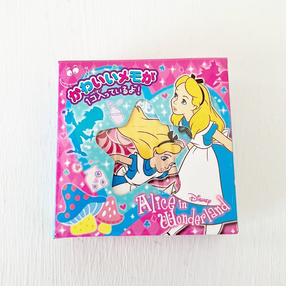 Vintage Alice in Wonderland Rare Kawaii Sticker Stationery Disney Flake Stickers